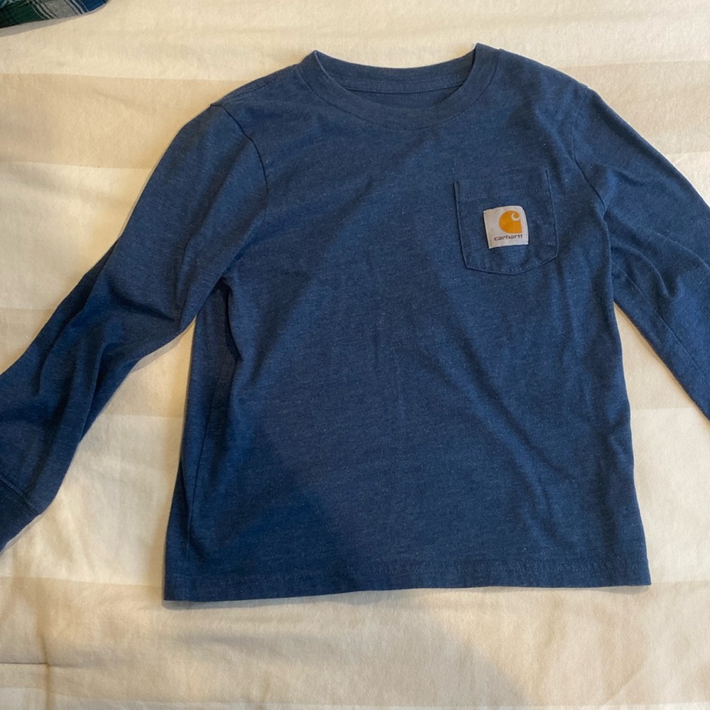 Boys Carhartt long sleeve shirt